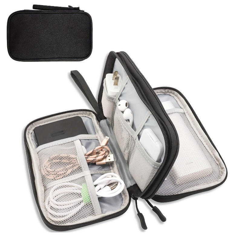 Tech Accessories Case - Travel Organizer Bag, Multi-Pocket Storage Pouch,