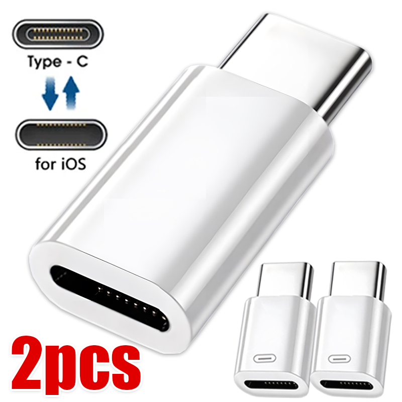 Type C Multiport Adapter - Lighting Female to USB C Male