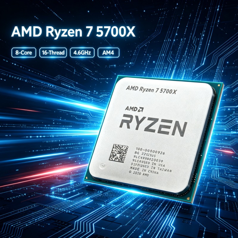 AMD Ryzen 7 5700X 8 Core 16 Th - đánh giá và giá Amd Cpu Ryzen 7