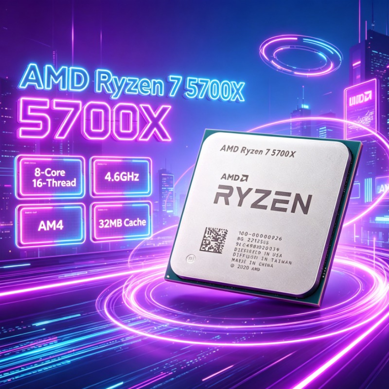 AMD Ryzen 7 5700X 8 Core 16 Th - đánh giá và giá Amd Cpu Ryzen 7