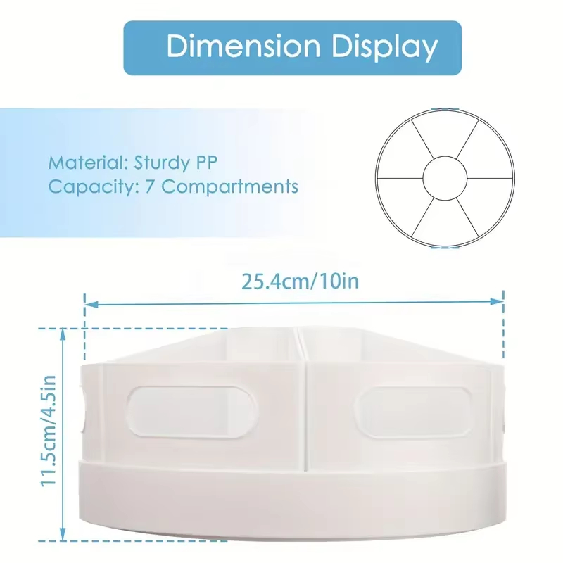 360° Rotating Desk Organizer W - đánh giá và giá Tech Accessories For Office