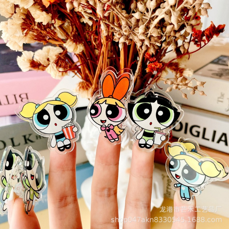 6PCS Kawaii The Powerpuffs Gir - đánh giá và giá Tech Accessories For Office