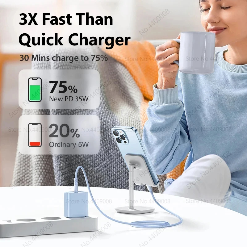 Original 35W Fast Charger Type - đánh giá và giá Tech Accessories Phone