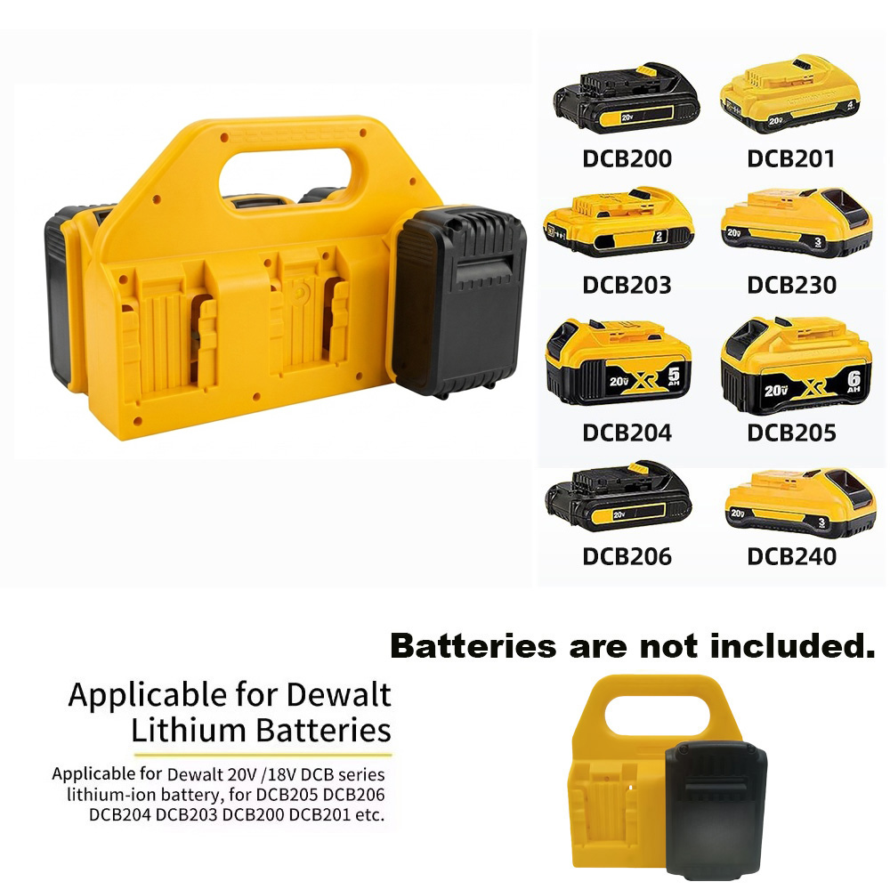 For Dewalt 18V Battery Storage - đánh giá và giá Tech Accessories Holder