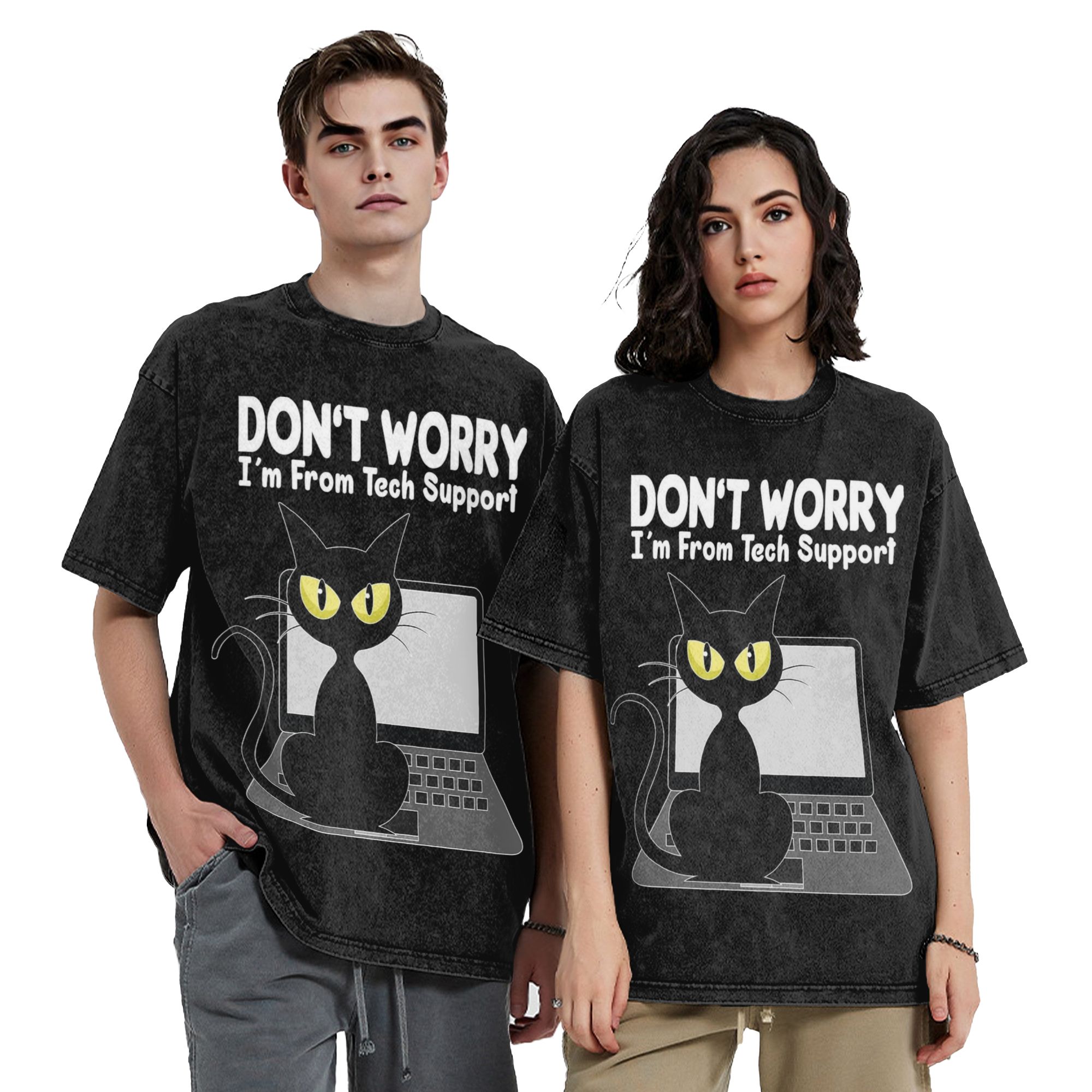 Men Women Wased T-shirts Don't - đánh giá và giá Tech Neck Accessories
