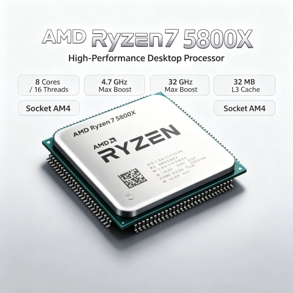 AMD Ryzen 7 5800X Unlocked Ove - đánh giá và giá Amd Cpu Ryzen 7